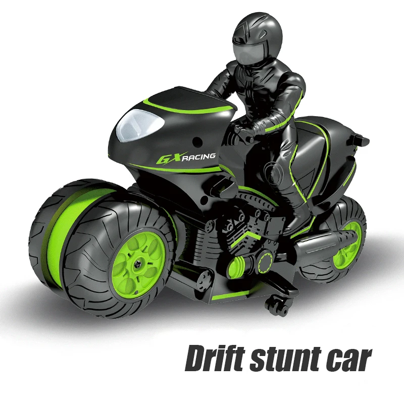 Brangdy-modelo de acrobacia para coche, Control remoto para coche, derrape, gira, alta velocidad, lateral, hecho a mano, Control remoto, decoración de motocicleta