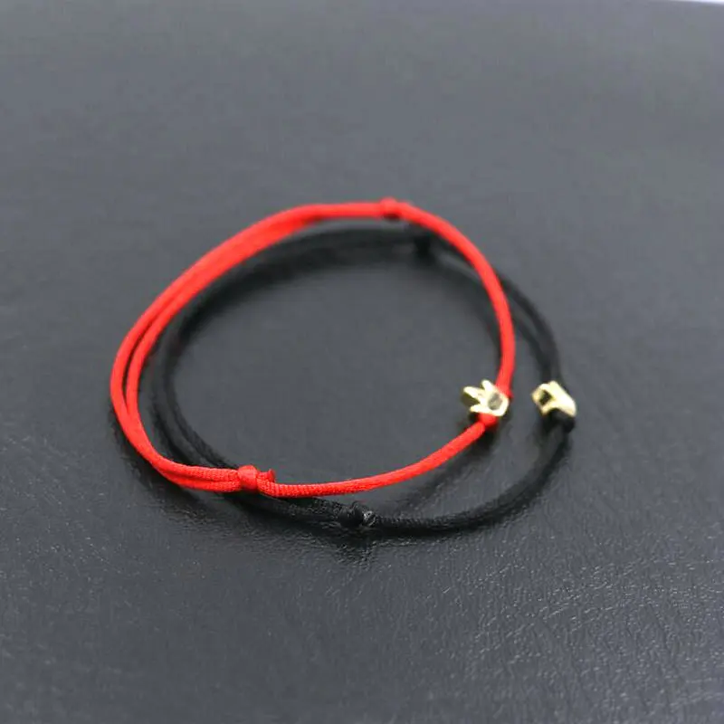 Fashion Lucky Copper Flower Charm Bracelet Thin Red Rope Thread String Braid Chakra Bracelets For Couples Men Women Gifts bracelet jewelry leather bracelets