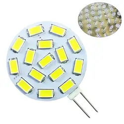 G4 LED PCB Warm White Light Bulb - 15LEDs Energy - Efficient Home Decor Lighting (White light)
