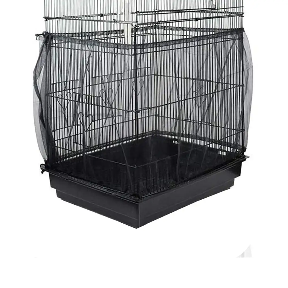 elástica para jaula de pájaros malla universal jaula de pájaros jaula de pájaros elástica LNIMIKIY Cubierta para jaula de pájaros a prueba de polvo malla de nailon ventilada 