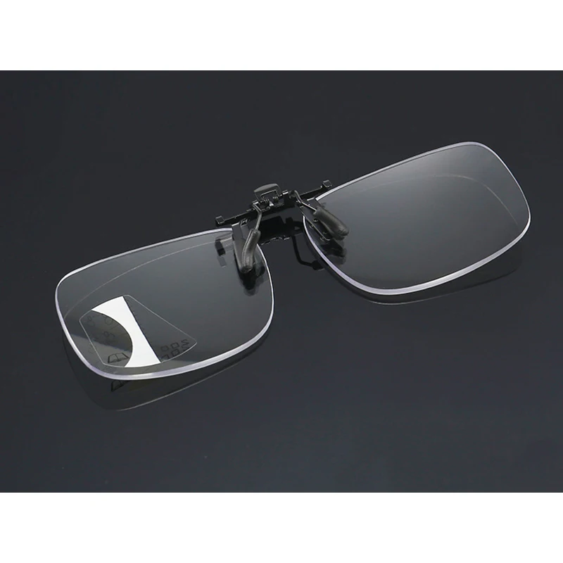 Anti Blue Ray Clip on Progressive Reading Glasses magnifier For Women Men Look Near Far Presbyopic Clips Eyeglasses Lens N5