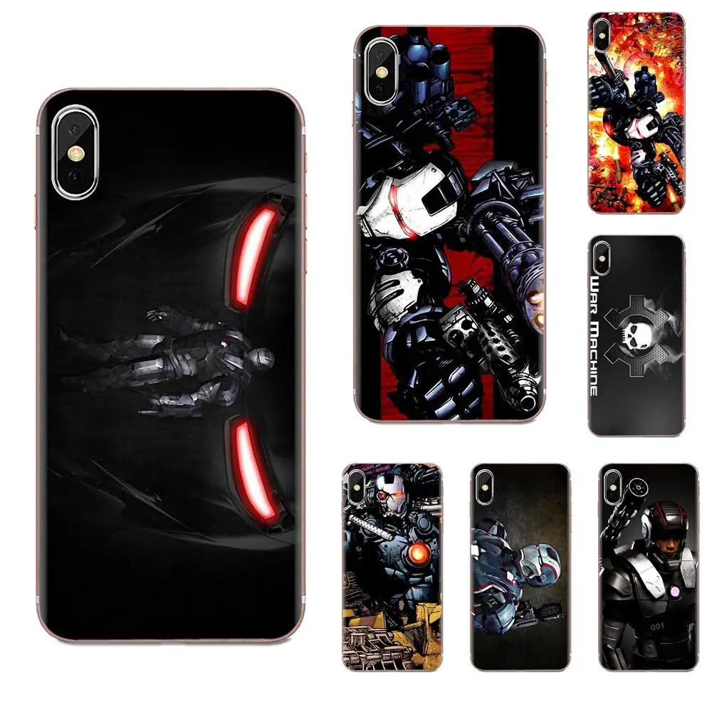 Робот War Machine для huawei P7 P8 P9 P10 P20 P30 Lite Mini Plus Pro Y9 Prime P Smart Z 2018 2019 Мягкий ТПУ