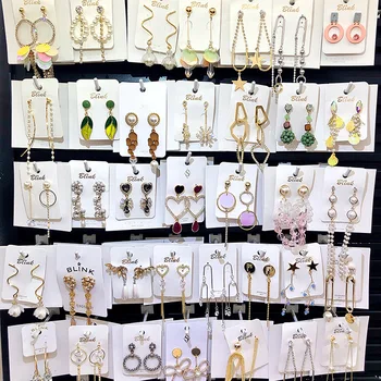 

30 Paris/lot fashion classical mix random style alloy women earring lot jewelry wholesale 200729-105