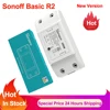 Sonoff Basic R2 Wifi Timer DIY Smart Wireless Remote Switch Domotica Light Controller Module Work with Alexa Google Home eWeLink ► Photo 1/6