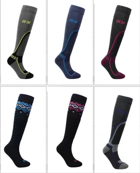 

Long wool socks for skiing women men thick thermal snowboarding ski stockings children winter outdoor sports socks high quality