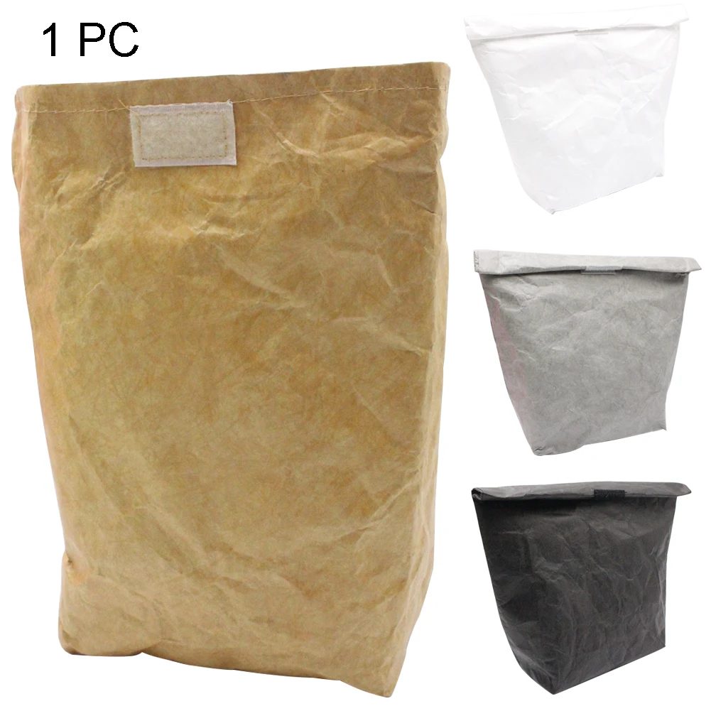 Eco-friendly Pouch Paper Aluminum Foil Lunch Bag Solid Large Capacity Practical Reusable Insulated Fashion Durable Container
