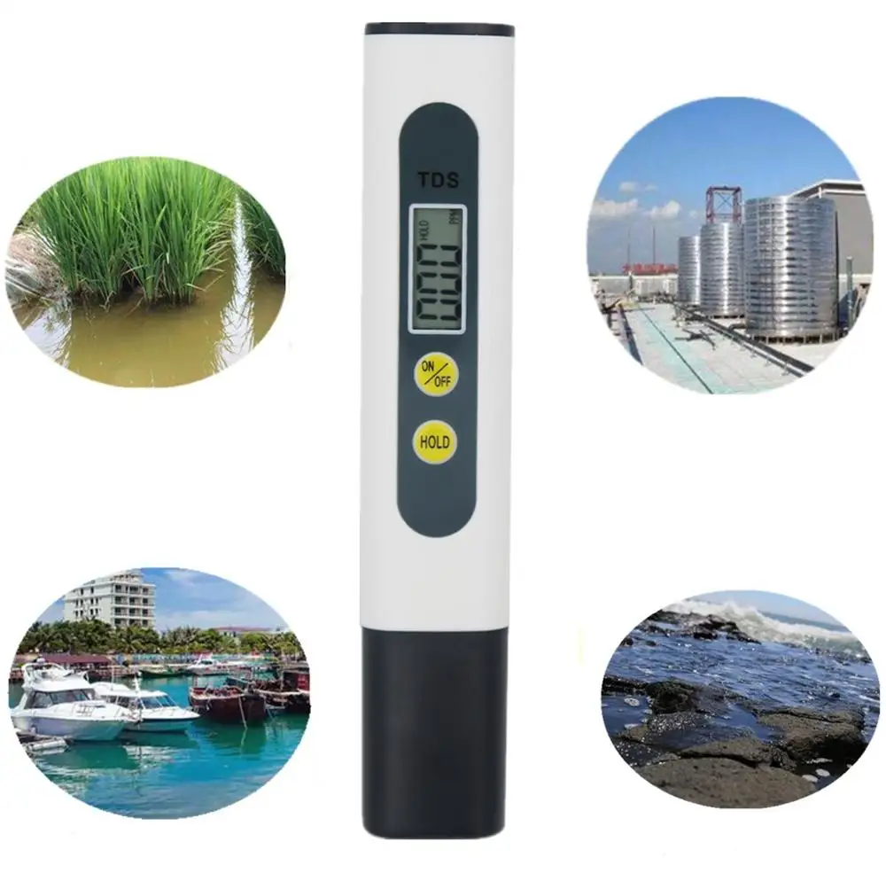 TDS измеритель качества воды тестер er автоматическая калибровка TDS тест er 0-990ppm идеальный тест воды измеритель питьевой воды аквариума скидка 30