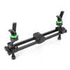 Adjustable Ambidextrous Rifle Shooting Rest for Outdoor Range Camera Stick Two-piont Gun Rest huntpro 2