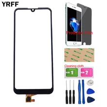 Touch Screen Für Huawei Y6 2019 / Y6 Prime 2019 Sensor Digitizer Panel Front Glas Protector Film Werkzeuge Protector Film