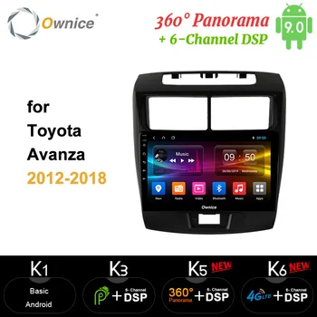 

Ownice 4G 64G Octa Core Android 9.0 DSP SPDIF Car DVD GPS Navi Player Car Radio 4G 360 Panorama for For Toyota Avanza 2010-2015