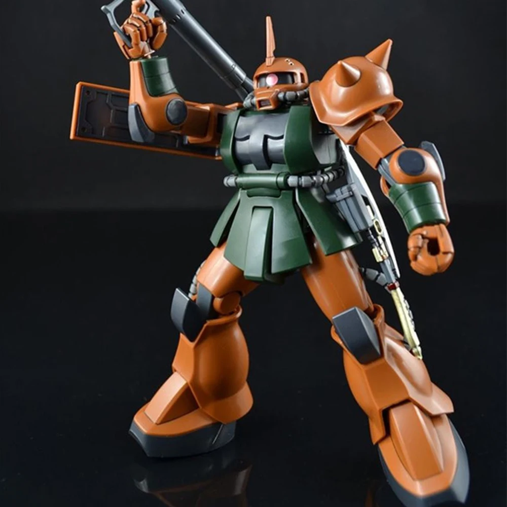 Оригинальный Bandai HG HGUC 034 1/144 MS 06FS Kalmar Zagu Commander сборка фигурки Куклы|Игровые и