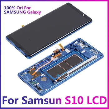 

LCD For SAMSUNG Galaxy S10 G9730 S10 PLUS SM-G9750 G975F Display Touch Screen Digitizer Replacement
