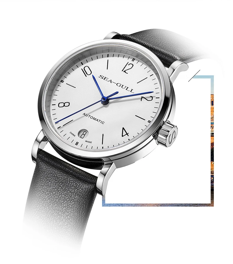 Seagull, женские часы, механические часы, автоматические часы, люксовый бренд, seagull 1963, механические часы 40 мм, деловые часы 819.17.6091