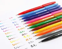 Fudenosuke fırça kalem uygulama kaligrafi işaretleyici kalem Scriptliner okul malzemeleri yazı yumuşak el yazısı kalem çizim makineleri