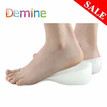 Силиконовый каблук, невидимая высота, плантатор, носок, вкладыши, стелька, массаж, амортизация, для ног, увлажняющая обувь, вставка, чашка унисекс