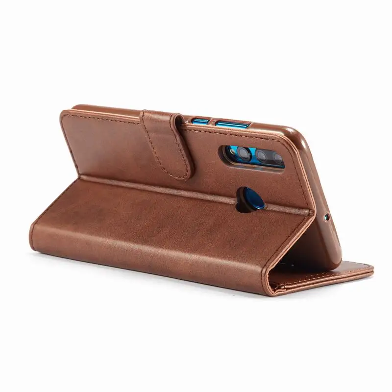 Vintage Leather Flip Wallet Case with Magnetic Closure - Luxury Phone Cover and Holder