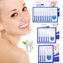 Professional Teeth Whitening Kit Mouth Tray Gel Strips White Tooth Bleach Blanchiment Dent Tanden Bleken Blanqueador Dental Care