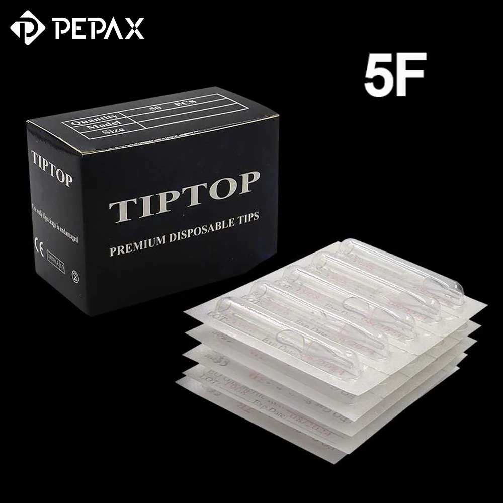 PEPAX 100 шт. 5F Премиум одноразовые наконечники стерильные - Цена: 680,50 руб. / набор
