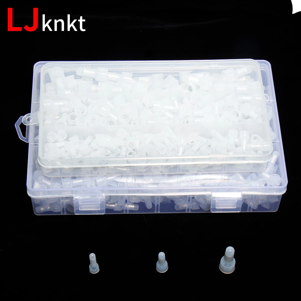 

230/450pcs Nylon Crimp Caps screw terminal connector blocks tb nut Closed Line Cap PA66 Terminals faston wire accessories set