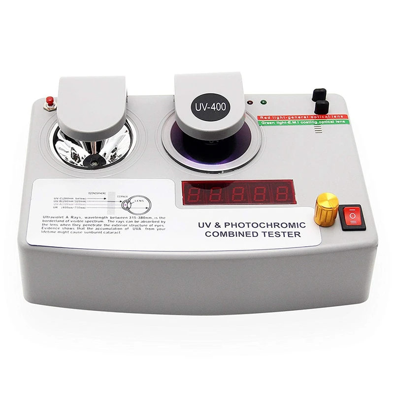 

3 Function in 1 Set Photochromic Coating UV Lens Tester Measurer Lens Testing Machine EU Plug