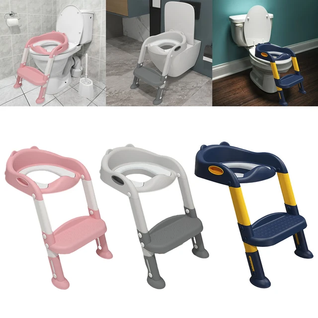 Réducteur de wc siège de toilette bébé pliable échelle chaise step