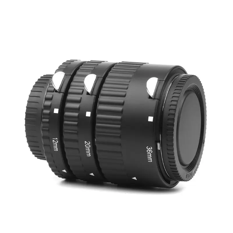 

12MM 20MM 36MM Auto Focus Macro Extension Tube Set Adapter Ring for Nikon DSLR Cameras D7100 D7000 D5500 D5300 D5200 D5100 D5000