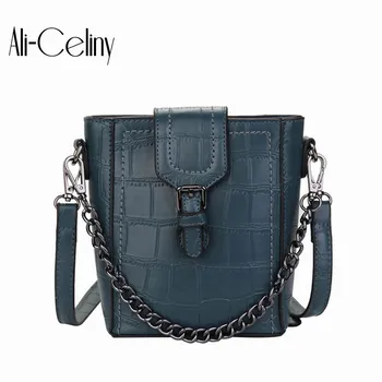 

Bag For Women Brand Original Design 2020 New Fashion Chain Bucket Bag Shoulder Messenger Bag Handbag