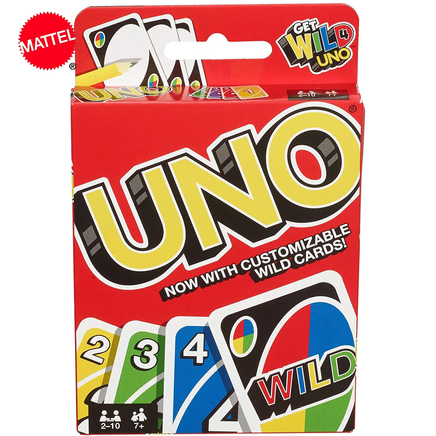 Игры Mattel UNO Kartenspiel повседневные домашние развлекательные настольные игры