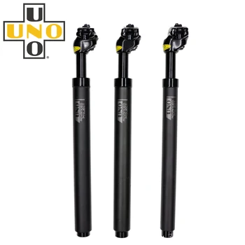 

UNO suspension seatpost shock absorber damper ultralight MTB mountain bike 27.2mm 28.6 30 30.4 30.9 31.6mm 350MM Alu 6061