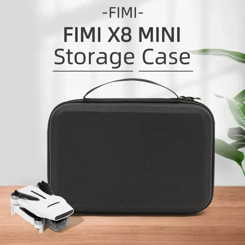 Drone Accessories Drone Storage Bag Drone Case 1 Piece Waterproof Dust-proof Durable Storage Bags Anti-stress Single Carring Bag Compatible with Fimi X8 Mini Drone