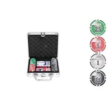 

Покерный набор NUTS с номиналом на 100/200/300/500 фишек