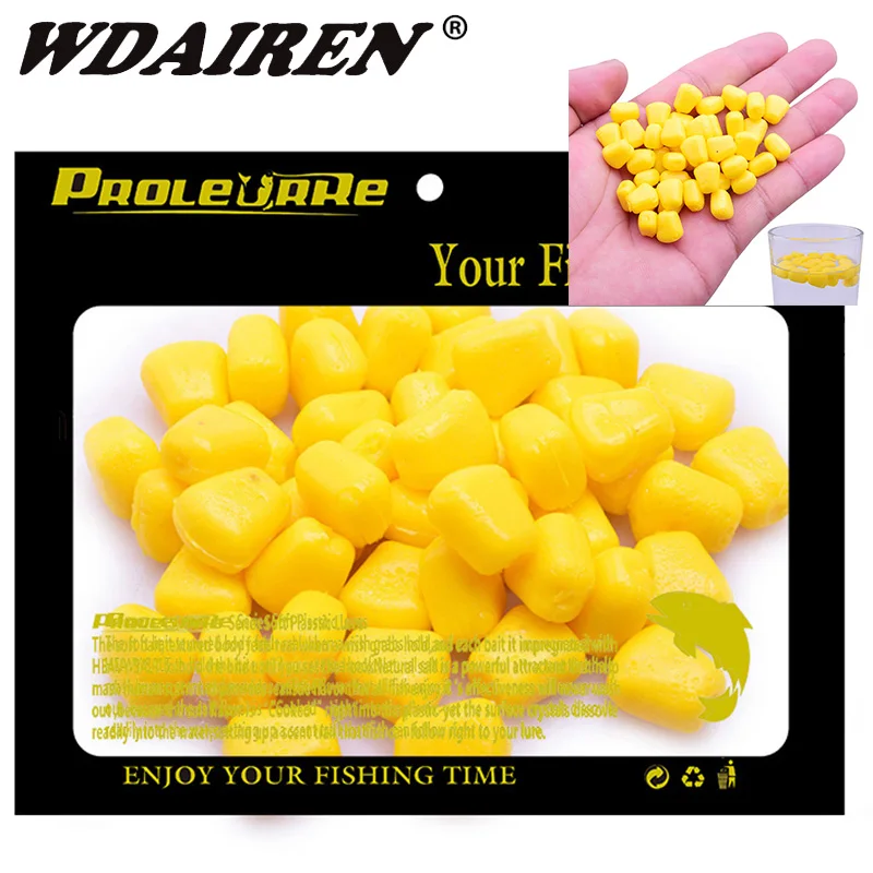 100 шт., силиконовая Мягкая приманка для ловли карпа с ароматом кукурузы, плавающая вода, приманка из искусственного Каучука|soft baits corn|bait corncarp fishing | АлиЭкспресс