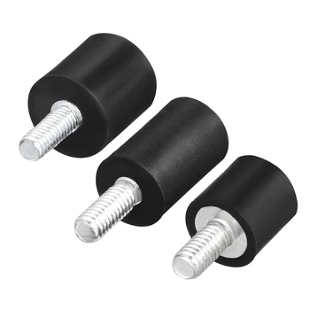 

uxcell 7pcs 8pcs M4 Thread Male Female Rubber Mounts Vibration Isolators for Fitness Equipment and Air Conditioning