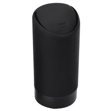 1 шт. автомобильный мусорный бак, автомобильный мусорный бак, силиконовый чехол для мусора, держатель для мусора, мусорное ведро, черный, белый цвет