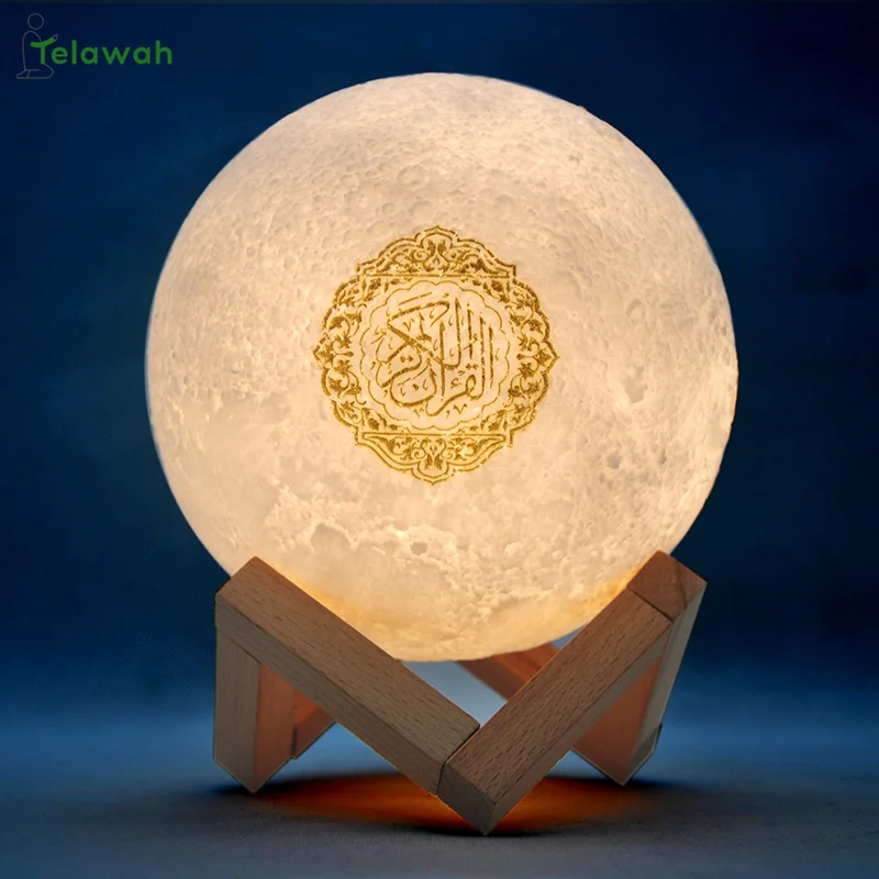 Coran Lamp Ramadan Quran Bluetooth Speaker 8g Muslim Night Light Quran