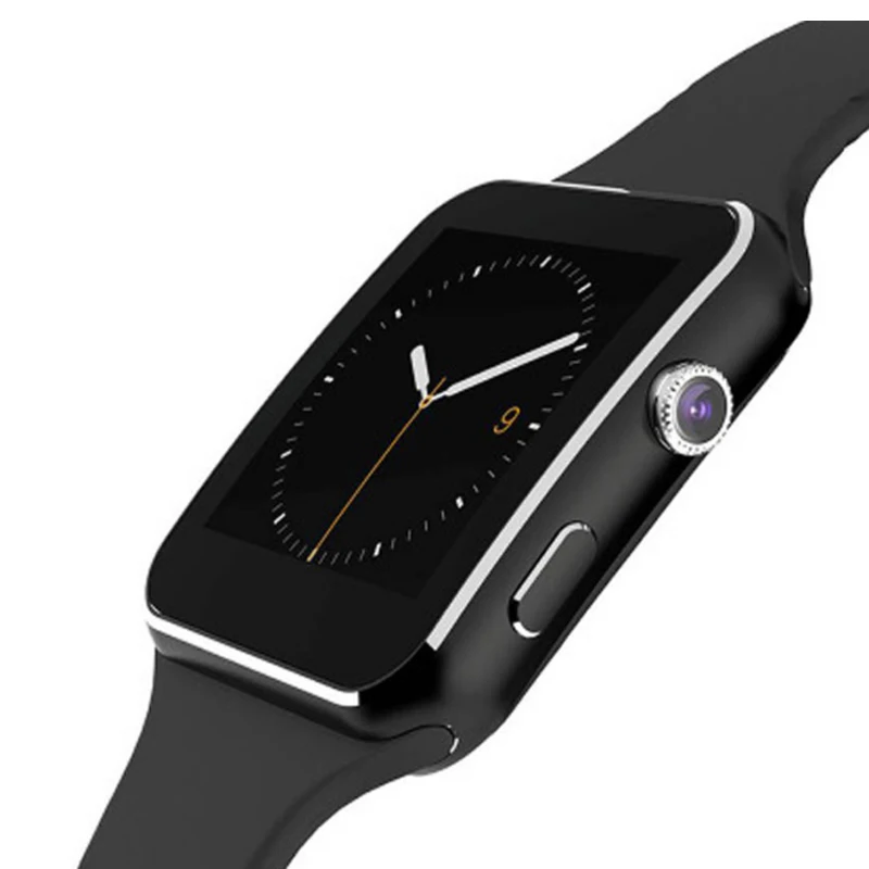 

X6 Women Smart Watch 2020 Support SIM TF Card Camera Men Smartwatch Bluetooth Dial with Camera Touch Screen forAndroid IOS