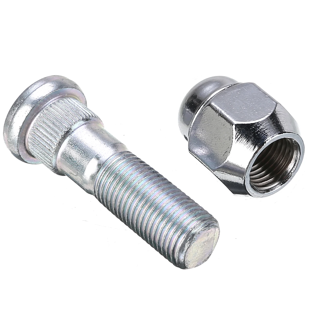

2pcs/set Aluminum Alloy Wheel Hub Bolt Stud Nut Set For Subaru 28365FE001&28171AJ000 Bolt Nuts Replacement