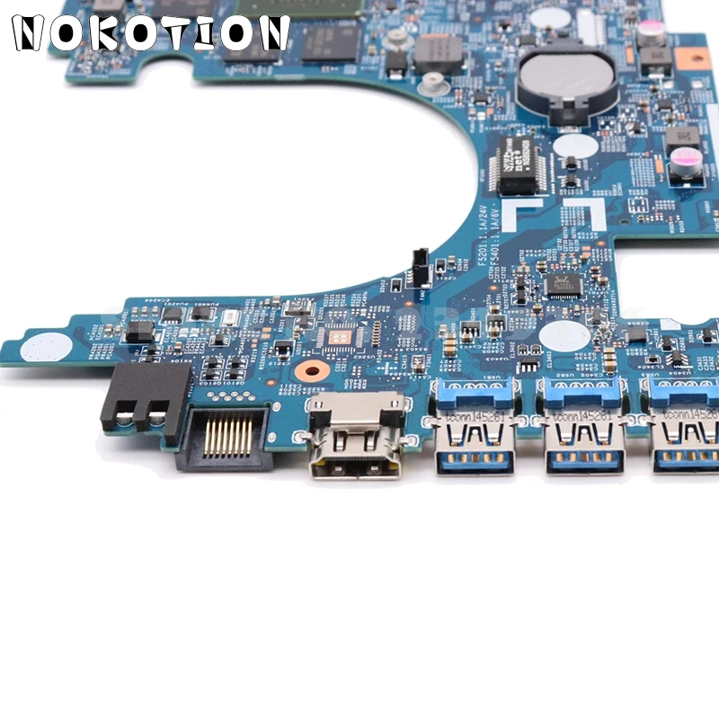 remarkable  NOKOTION NBMTD11003 448.02W03.011 Mainboard For Acer aspire V Nitro VN7-591G Laptop Motherboard I7-