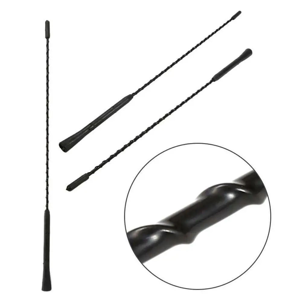 

1pc 16inch Universal Car Antenna Radio AM/FM Roof Mast Long Whip Style Antenna Car Accessories