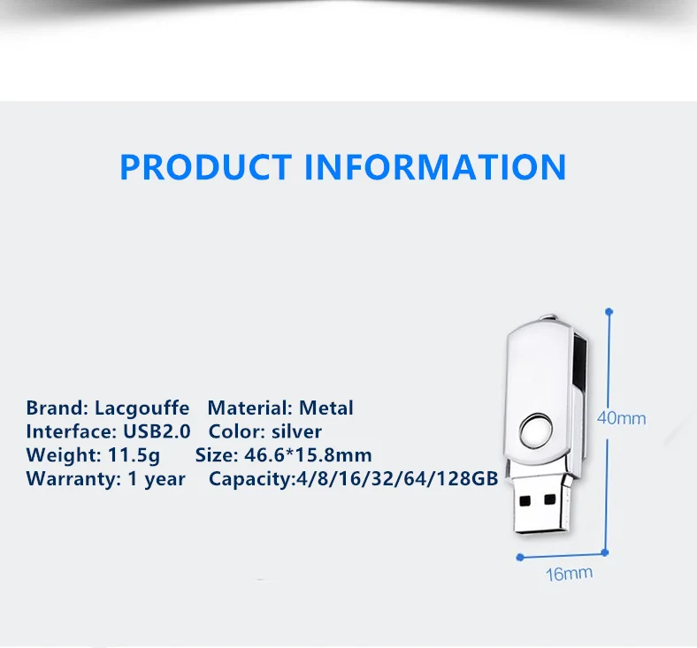 Металлический usb флеш-накопитель, 64 ГБ, портативный флеш-накопитель, мини usb флешка, флеш-накопитель usb 128 ГБ, флеш-накопитель, 32 ГБ, 16 ГБ, 8 ГБ, 4 Гб