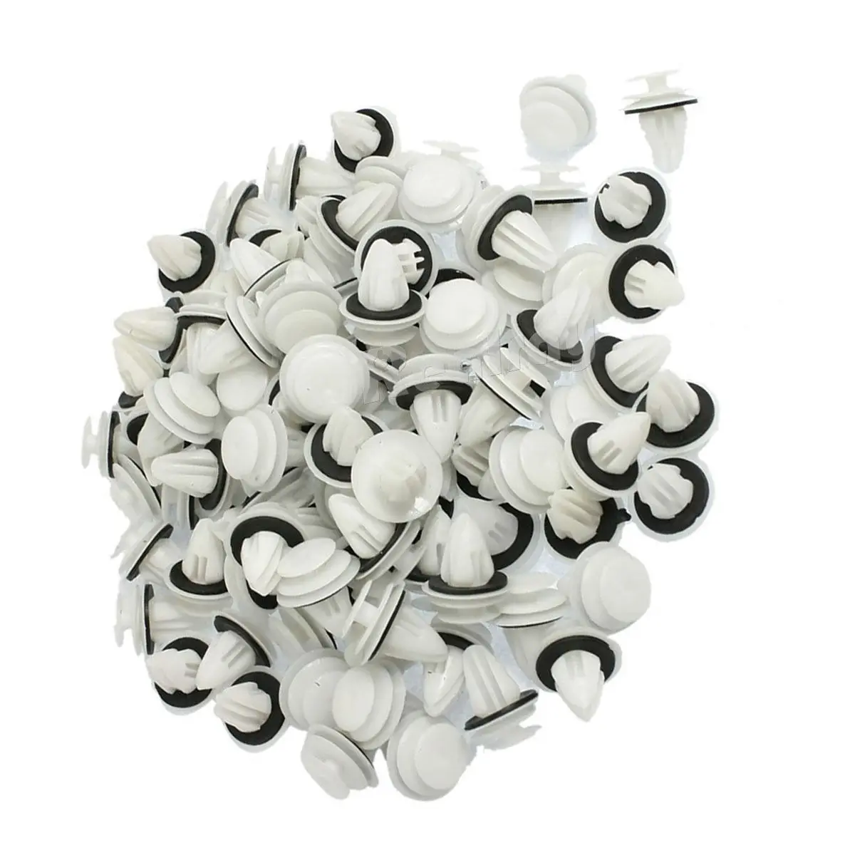 

100PCS Car Auto Plastic Trim Door Panel Retainer Clips Rivet Fastener 9mm Hole