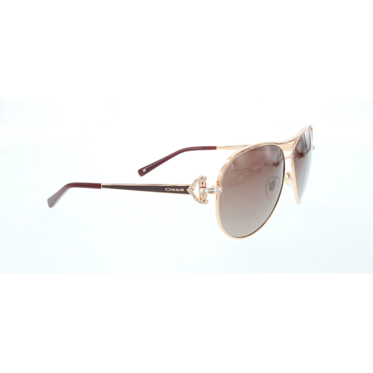 

Women's sunglasses os 2901 03 metal bronze organic drop pilot 62-13-140 osse
