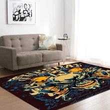 Living Room Carpet Bedroom Restaurant Floor Mat Non-slip Chair Mat 015
