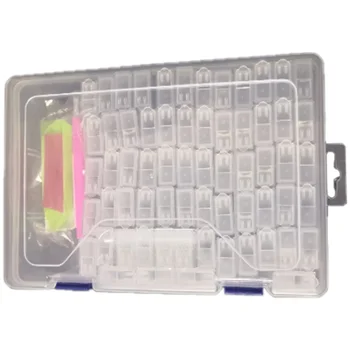 

64 Grids Diamond Painting Tools Kits Storage Box Beads Earrings Jewelry Organizer Storage Case 5D Multi Accessories Set