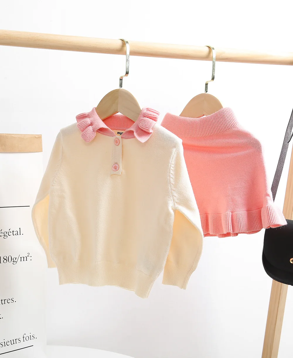 Одежда для девочек; детский осенний свитер; топы и юбка; комплекты одежды для девочек; верхний трикотаж; свитер; комплект детской одежды