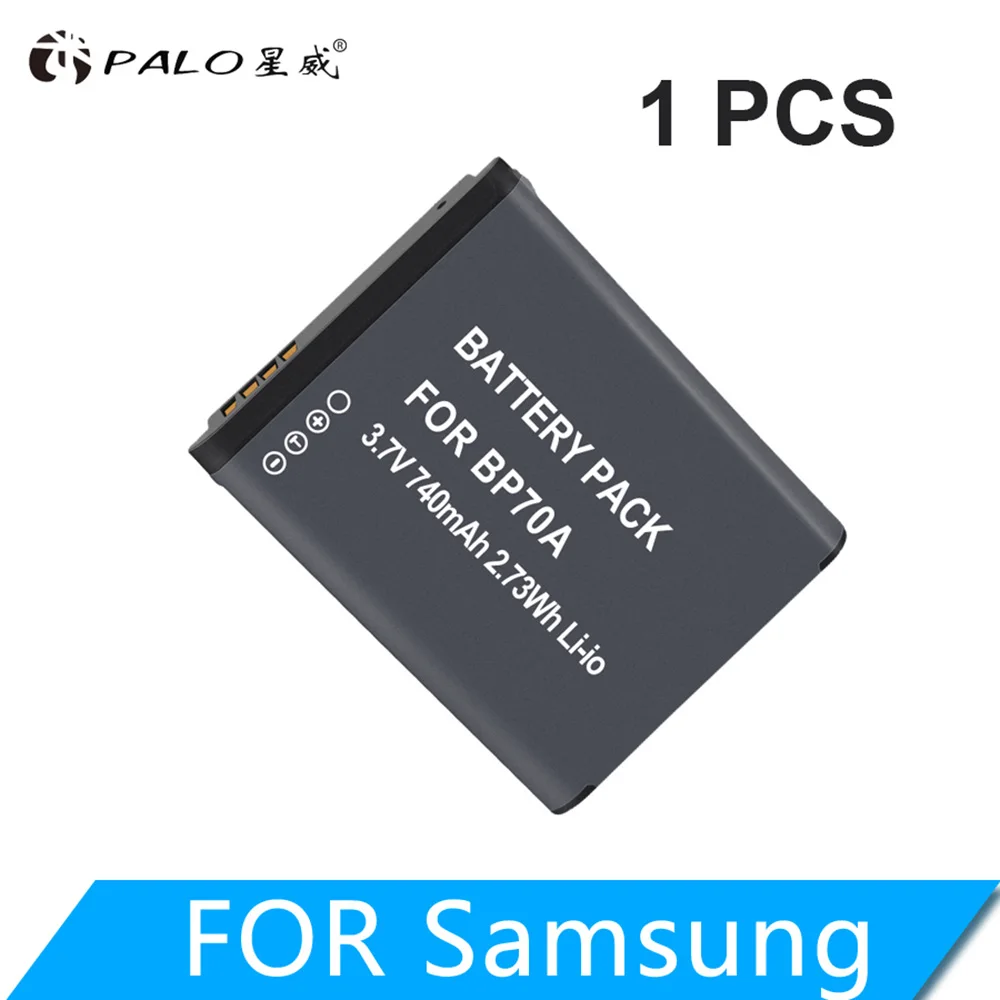 BP-70A EA-BP70A IA-BP70A BP70A IABP70A батарея для SAMSUNG AQ100, DV150F, ES65, ES67, ES70, ES71, ES73, ES74, ES75, ES80, MV800 - Цвет: 1PCS