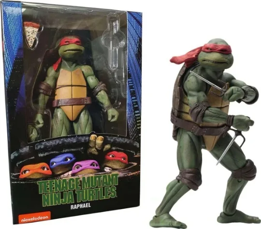 Hasbro Черепашка-ниндзя NECA Черепашка-ниндзя Nirvana Rafael Donatello SDCC Ограниченная серия игрушек Коллекция подарочных гаражных комплектов