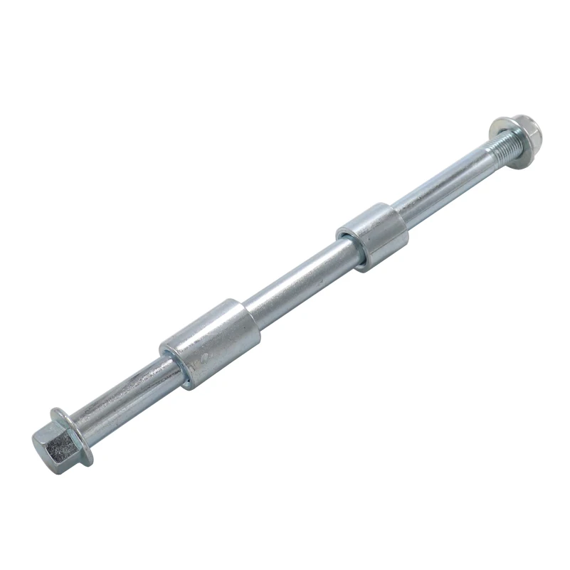 12mm 220mm / 230mm / 245mm + 3 Spacers Front Back Rear Axle For 70cc 90cc 125cc 140cc 200cc 250cc PIT PRO Trail Dirt Bike dirt bike axle