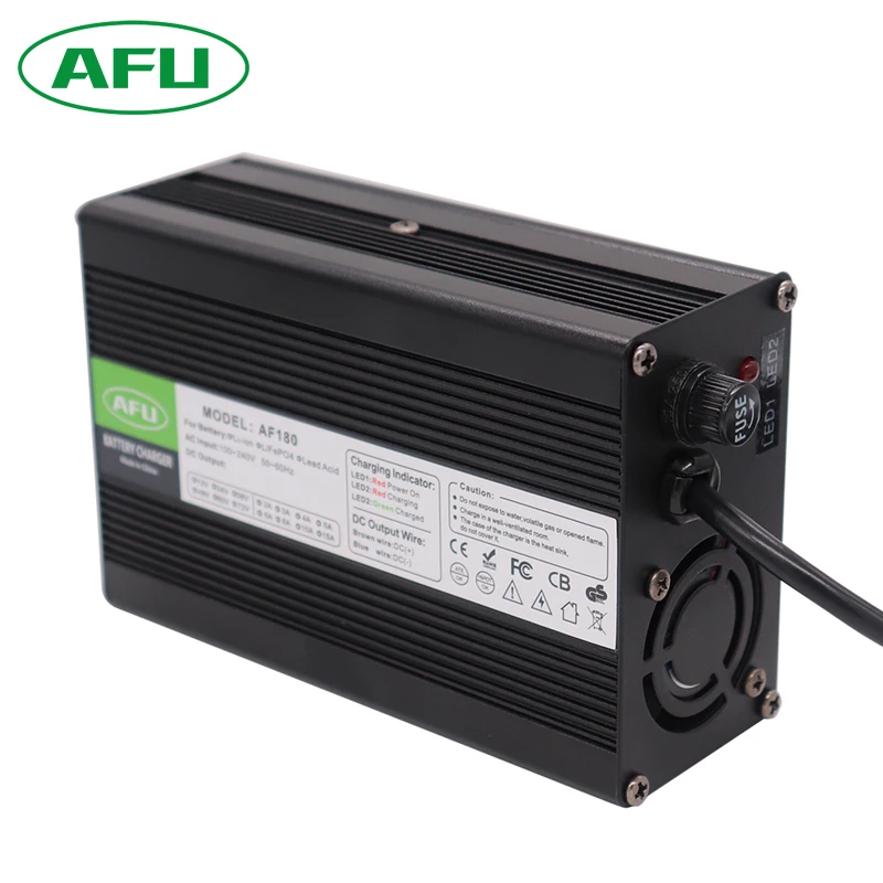 16.8V 10A Charger 4S 14.8V Li-ion Lipo Battery Pack With Cooling fan Smart Charge charged Auto-Stop | Электроника