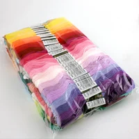 Buy 50 Colors Cross Stitch Thread Embroidery Thread Floss Sewing Skeins Craft Bracelet Braided Online - Image 4